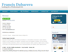 Tablet Screenshot of blog.dabarera.com